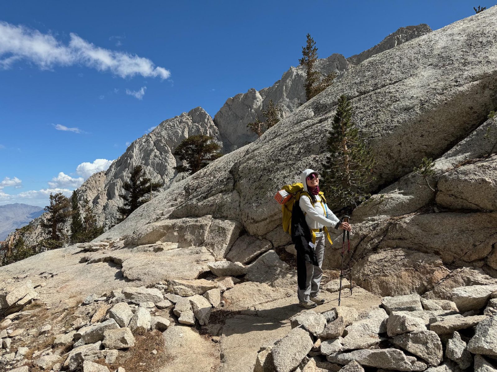 Vivien on the Trail