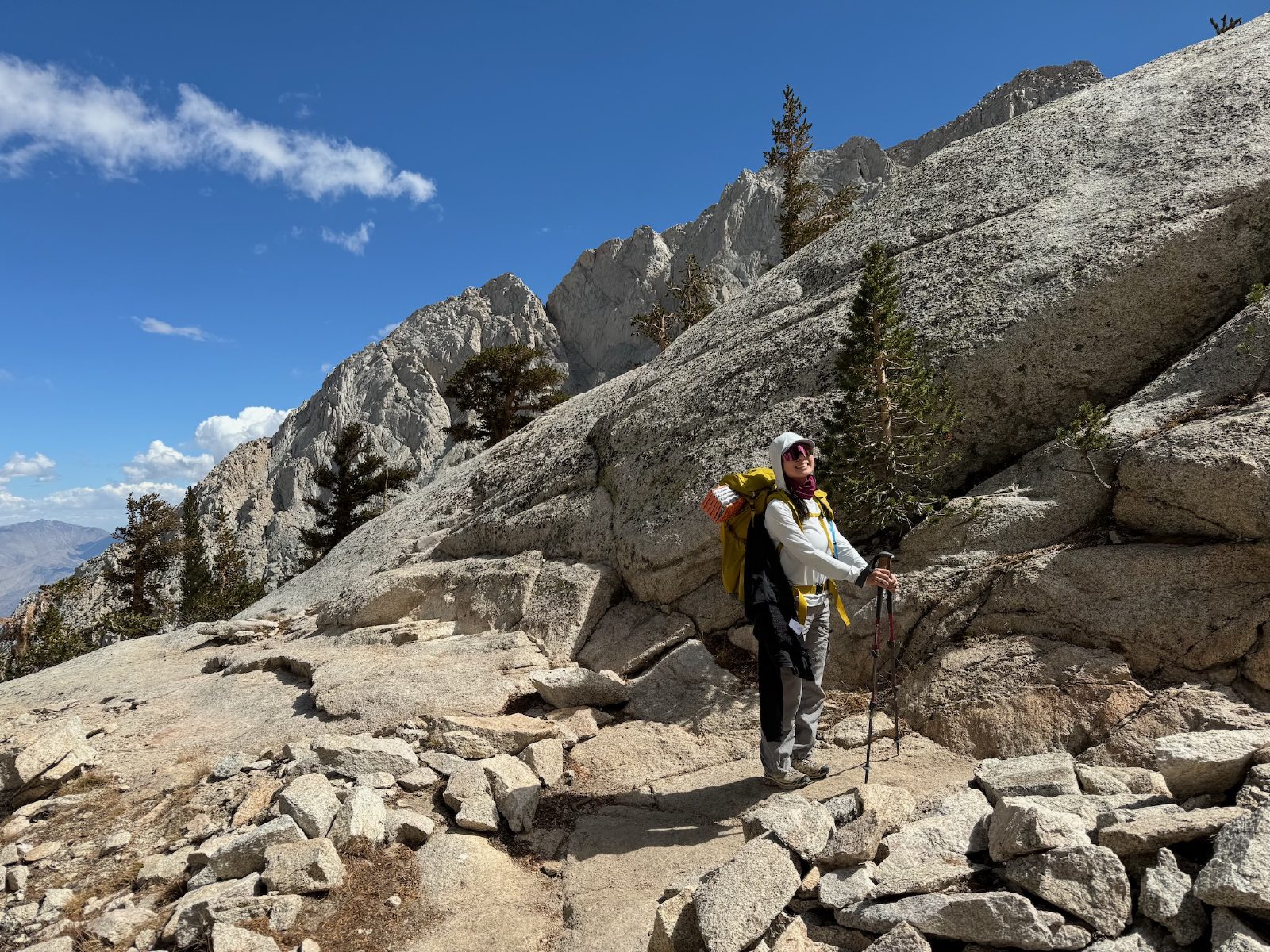 Vivien on the Trail