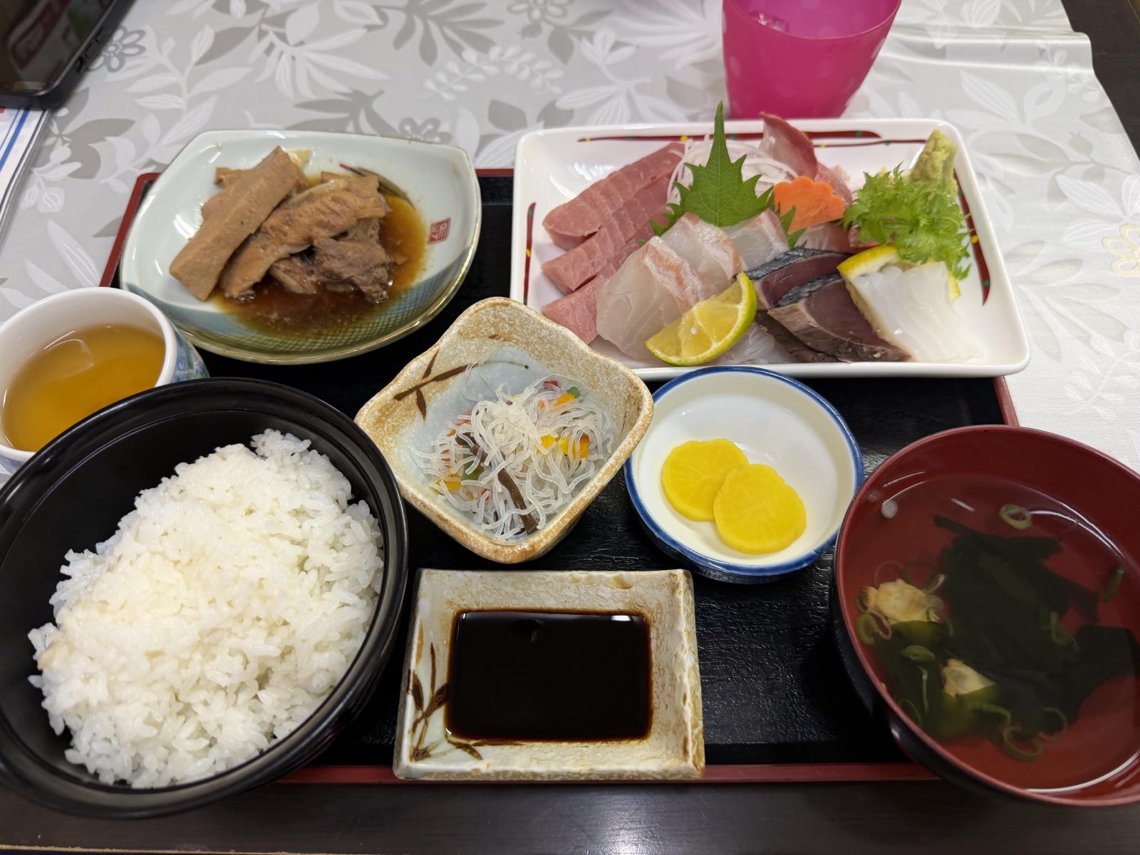 Sashimi to finish off the day