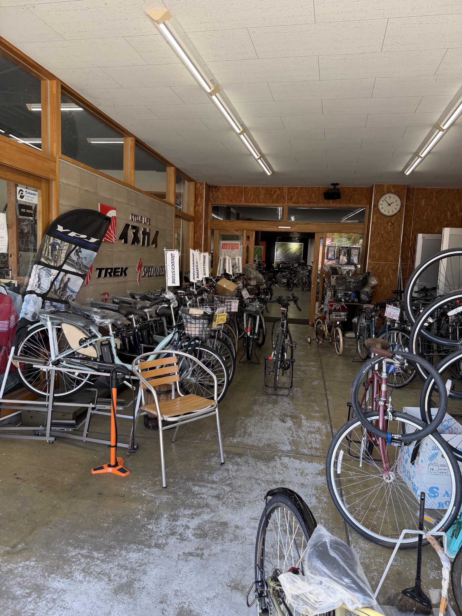 The bike shop in Uwajima